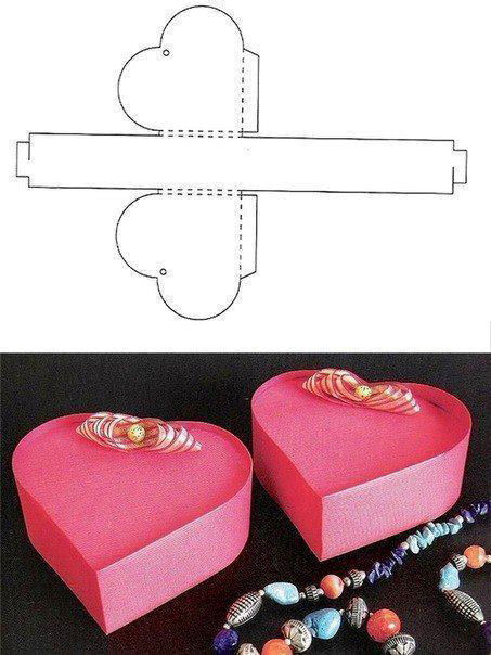 Как сделать подарочную маленькую коробку