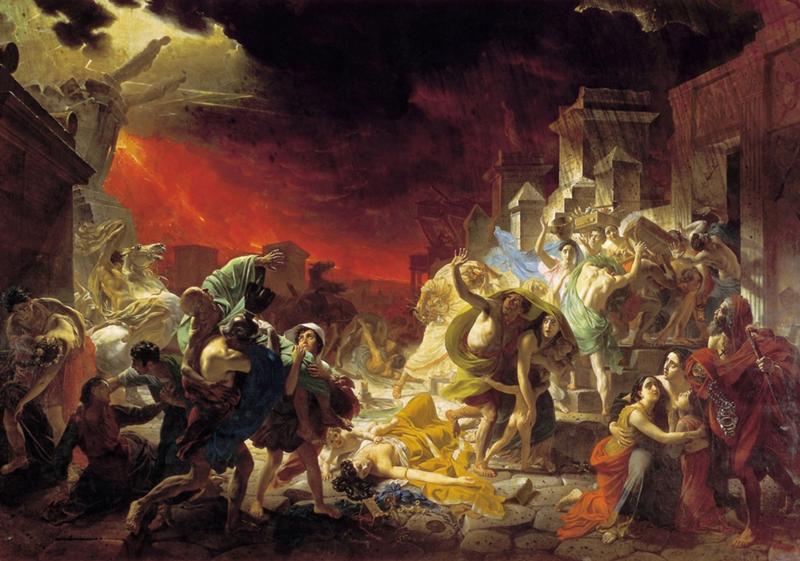 Главные загадки картины Карла Брюллова «Последний день Помпеи»