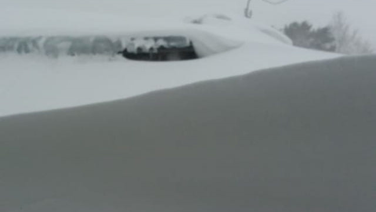 По крыши занесло снегом дома в селе ВКО